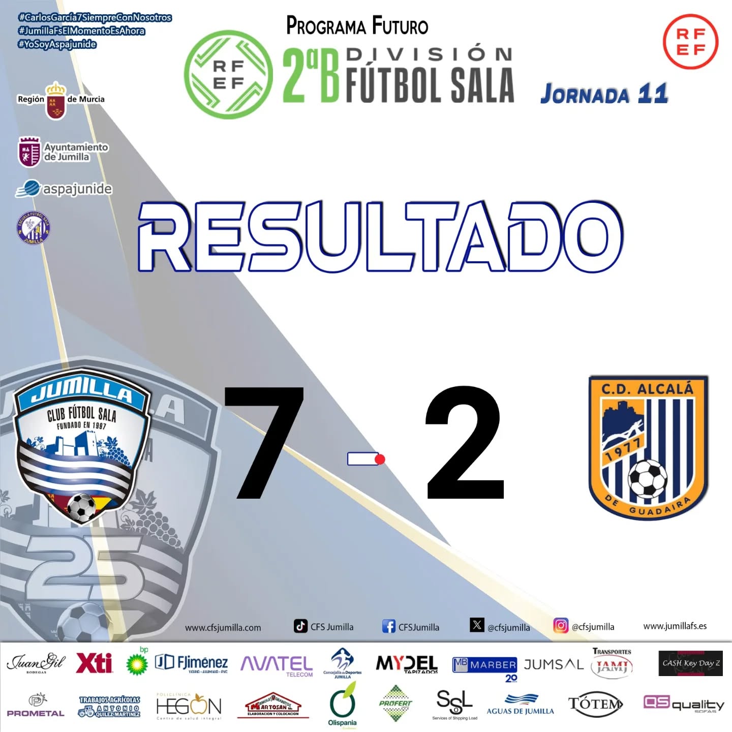 Huracán jumillano en el Carlos García