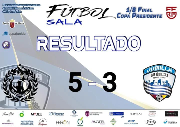 El CFS Jumilla cae en la batalla de Mula(5-3)