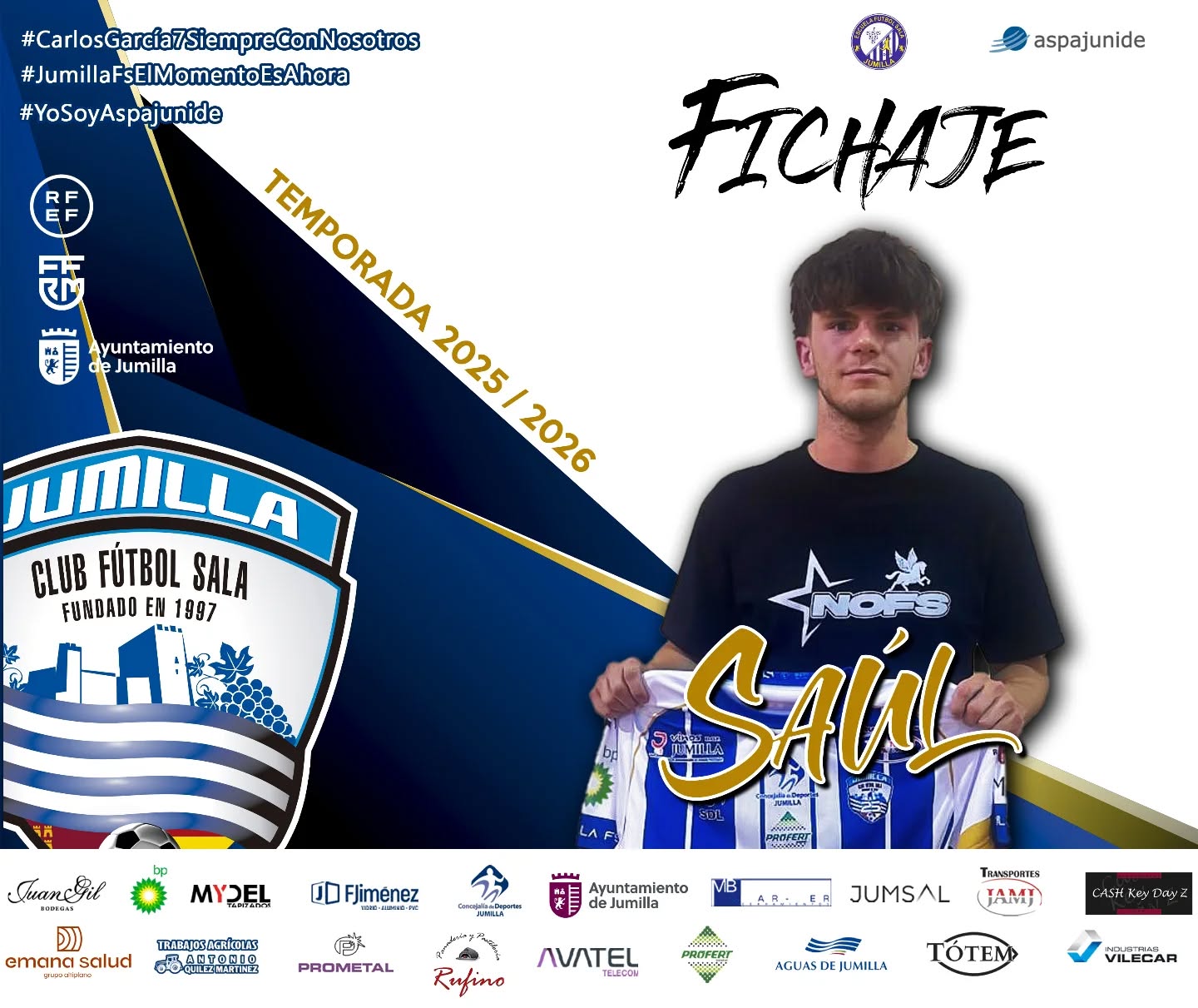 El CFS Jumilla suma talento local y juventud en su proyecto 25/26
