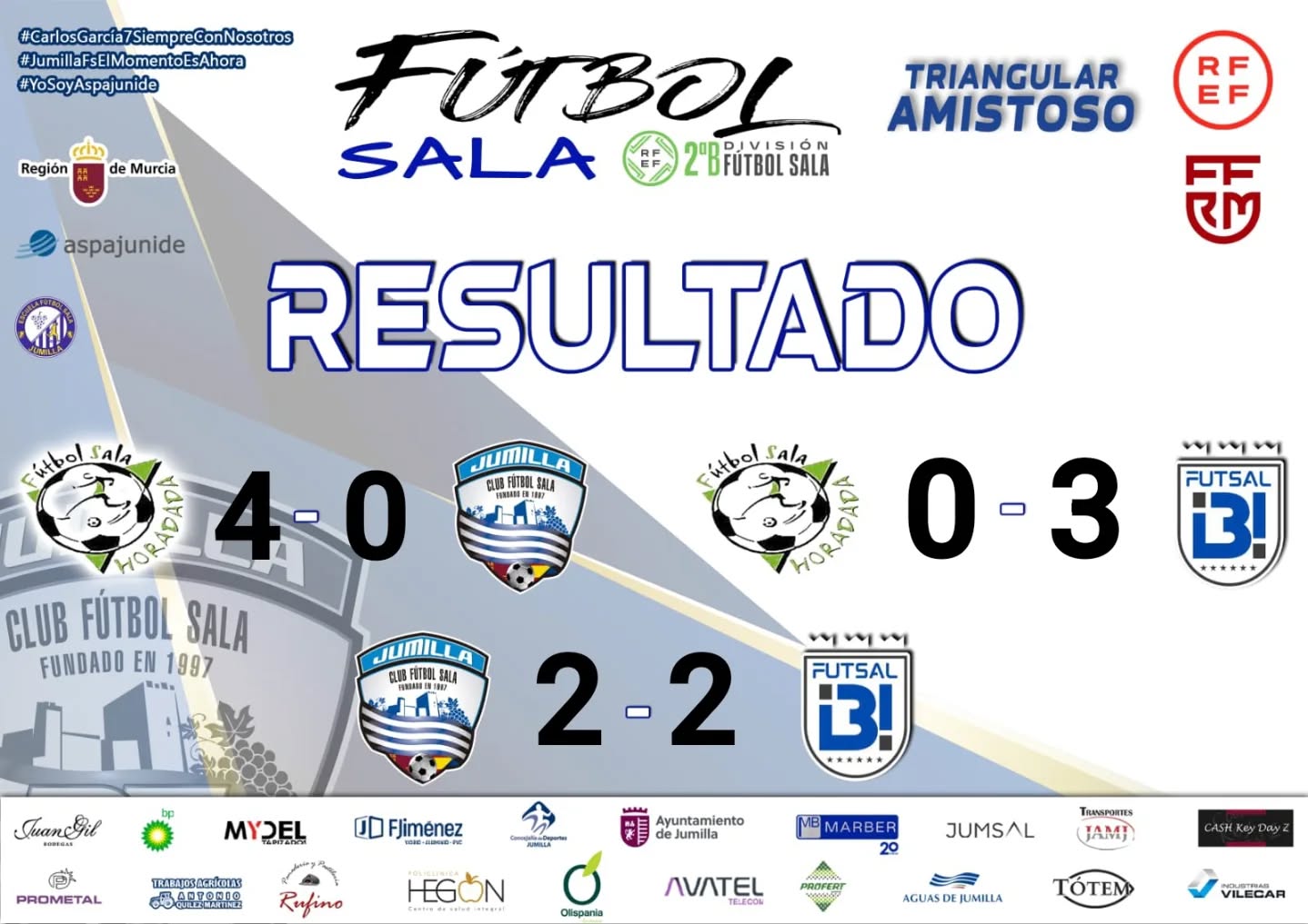 El Jumilla FS inicia la pretemporada con un triangular en Pilar de la Horadada