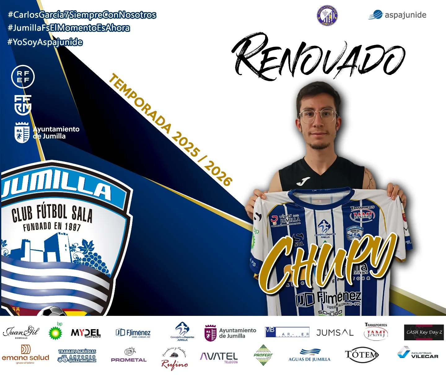 Plantilla cerrada, espectáculo asegurado: el CFS Jumilla está listo para despegar