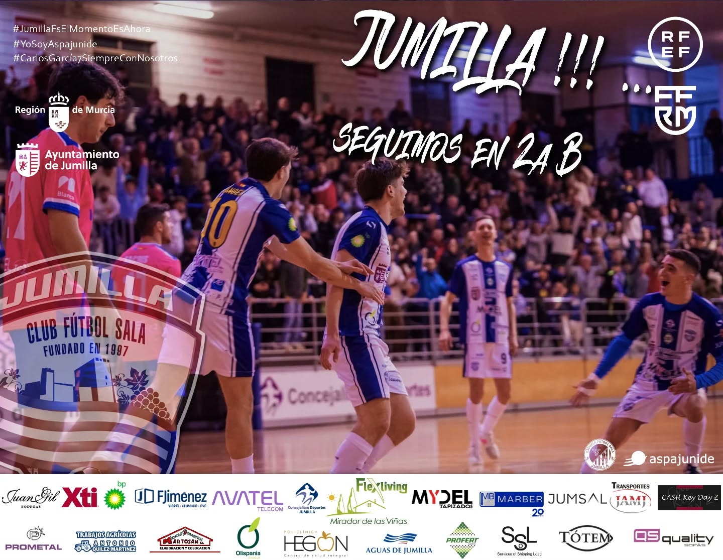 El Flexliving Jumilla FS ata la permanencia: un premio al pulso, al gol y a la constancia